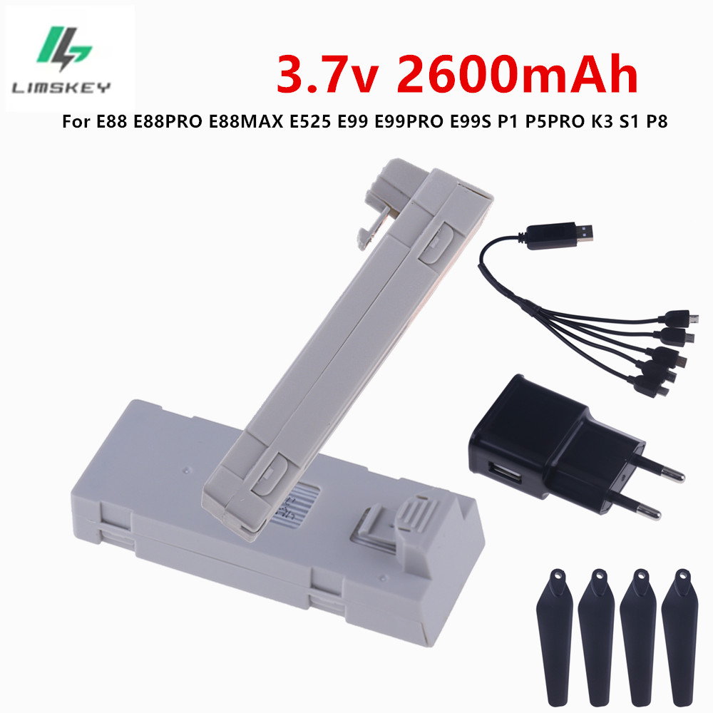Drone Rc E99 K3 - 3,7 V Batterie Für E88 E88PRO