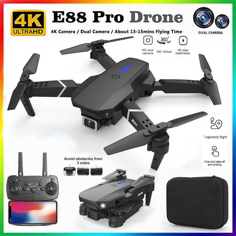 Drone E88Pro Rc 4K - 2026 NEU E88 Professionelle HD 4K