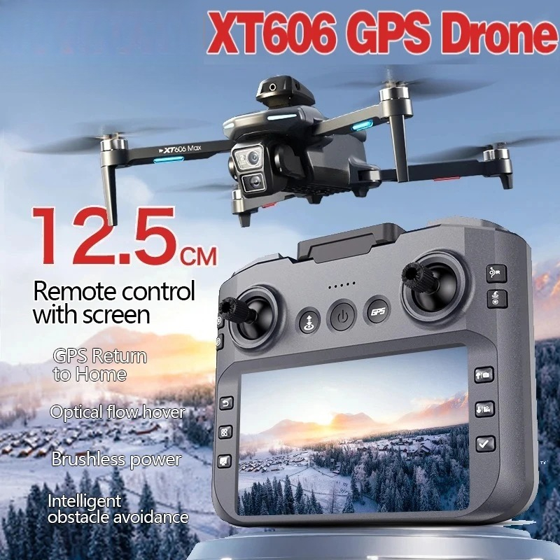 Drone Rc Fpv Pro - Original XT606 MAX GPS-Drohne 4k Professionelle