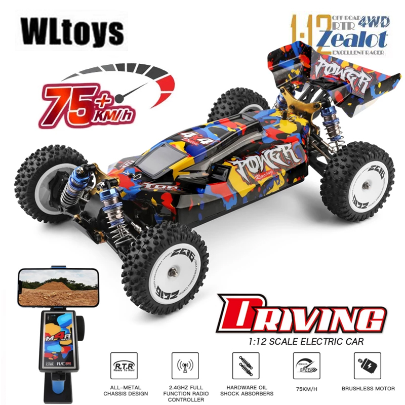Drone Vera Rc - WLtoys 124017 124007 75 km/h RTR