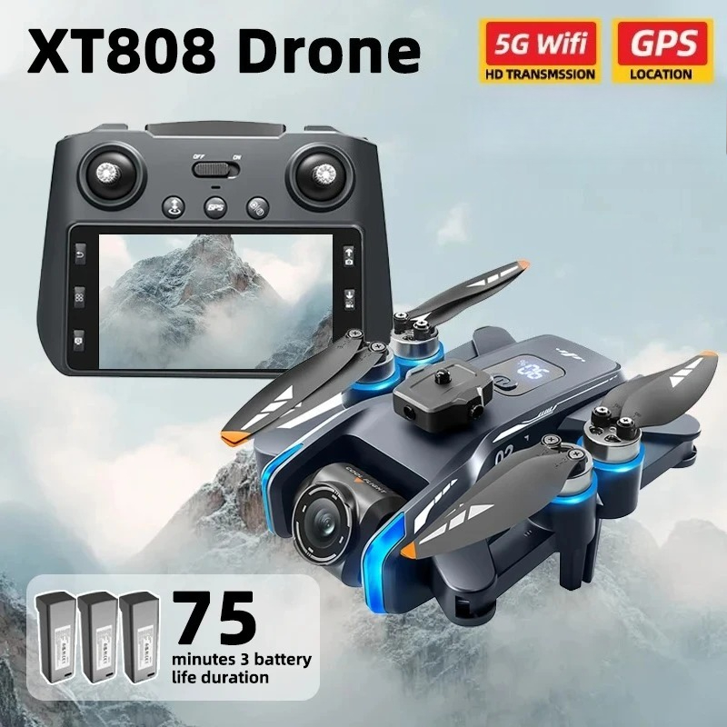 Drone E88Pro Rc 4K - Original XT808 Pro MAX Drohne 4K
