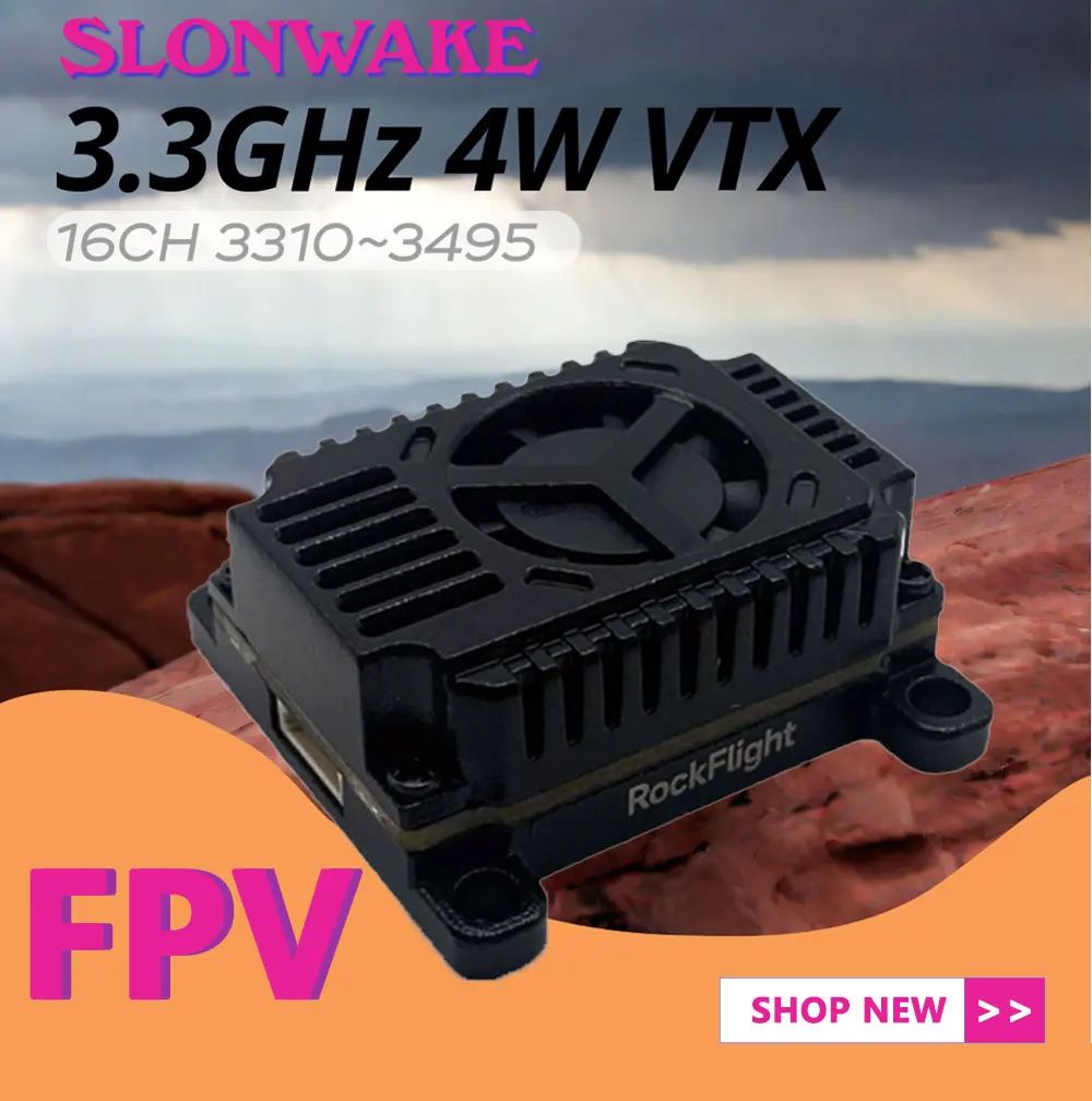 SLONWAKE FPV 3.3G 16CH 4000mW  – Drone And Car Bewertung und Preis