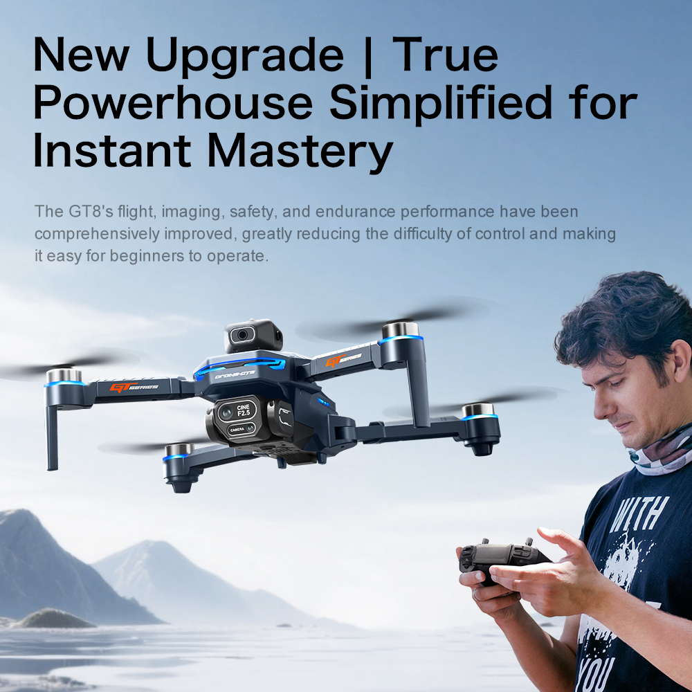 Original GT8 Drohne 8K Profess – Drone E88Pro Rc 4K Bewertung und Preis
