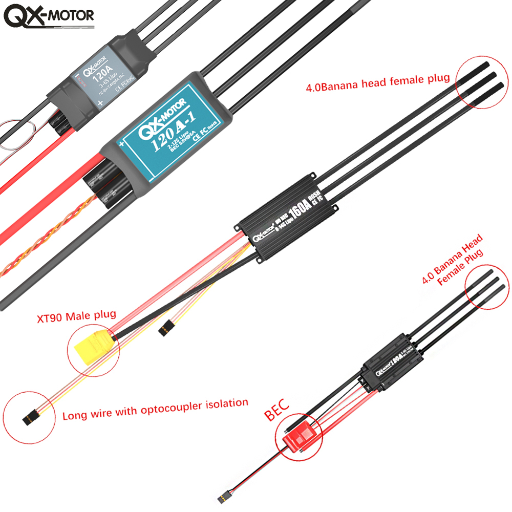 QX-MOTOR Brushless ESC-Serie E – Drone And Car Bewertung und Preis