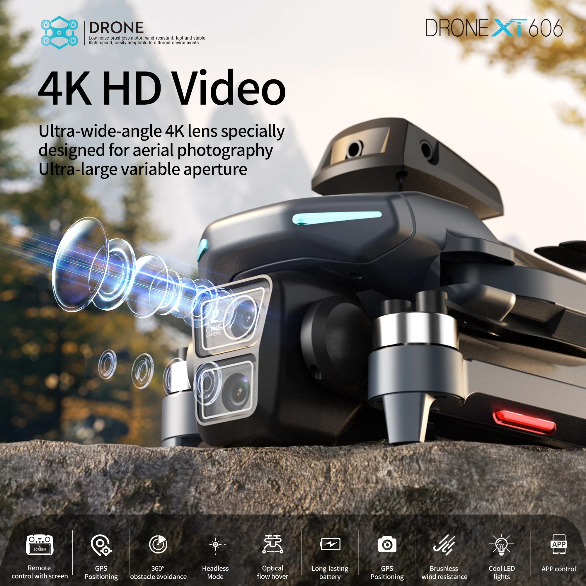 Original XT606 MAX GPS-Drohne  – Drone Rc Fpv Pro Bewertung und Preis