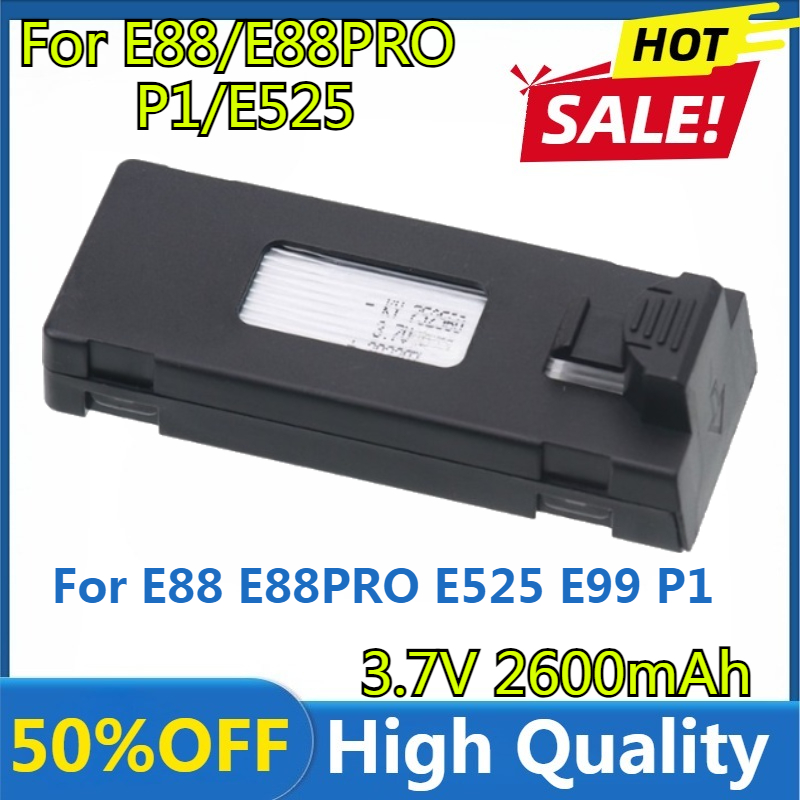 E88 Batterie 3,7 V 2600 mAh Li – Drone Rc E99 K3 Bewertung und Preis