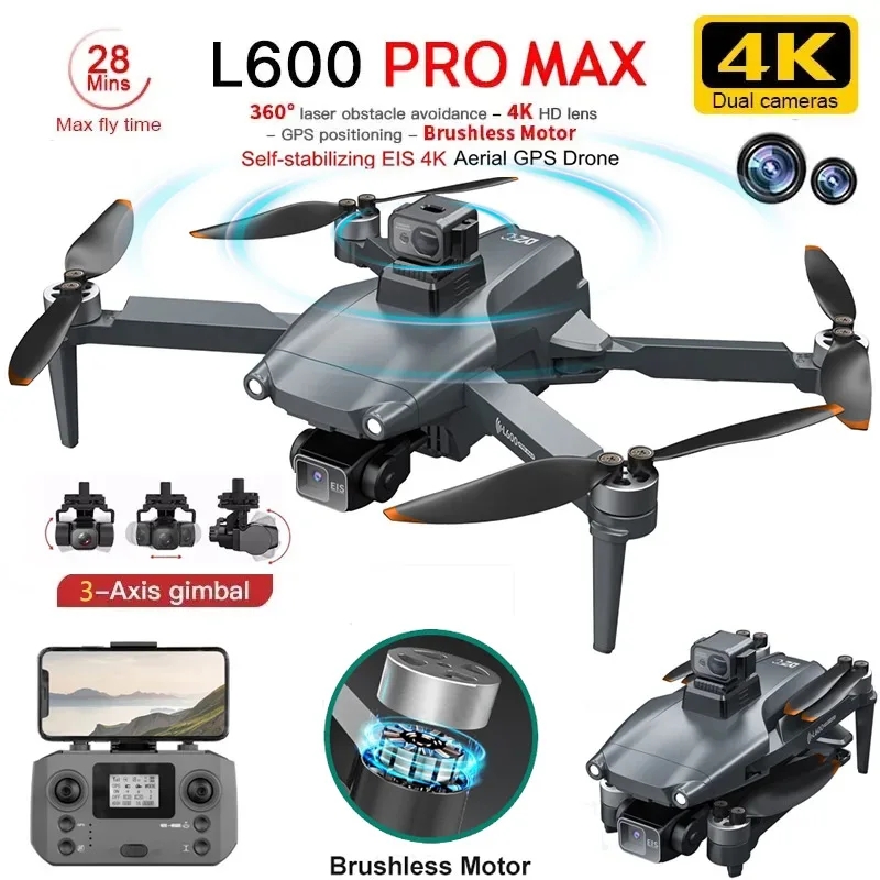 L600 PRO MAX GPS Drone Profess – Drone E88Pro Rc 4K Bewertung und Preis