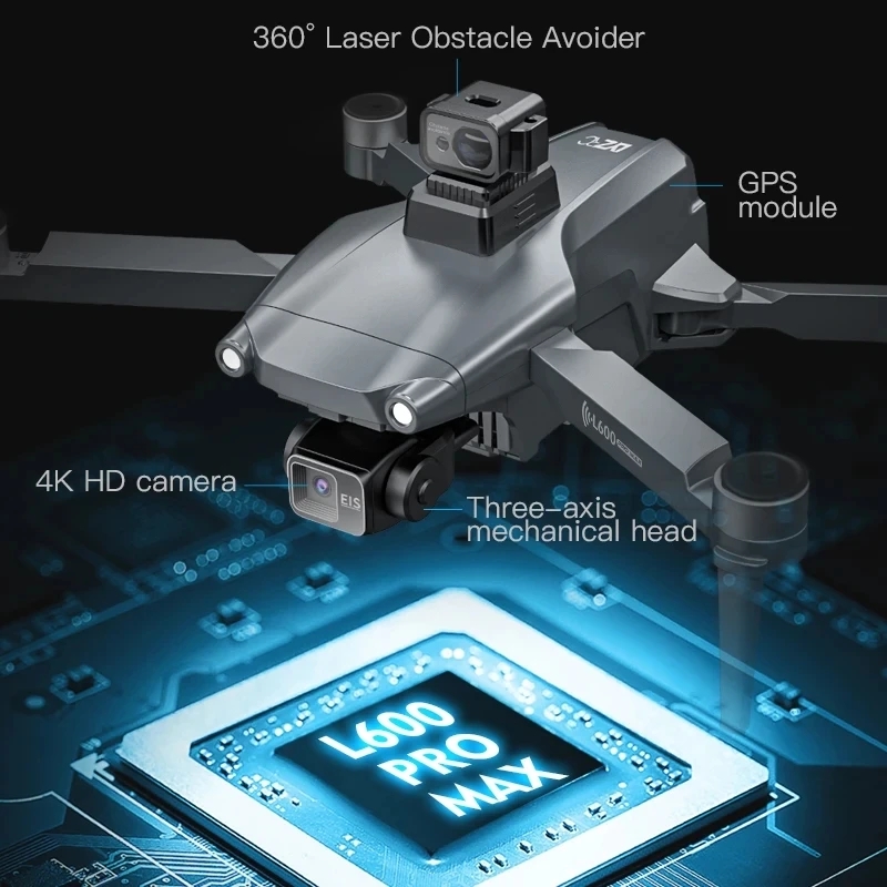 L600 PRO MAX GPS Drone Profess – Drone E88Pro Rc 4K Bewertung und Preis