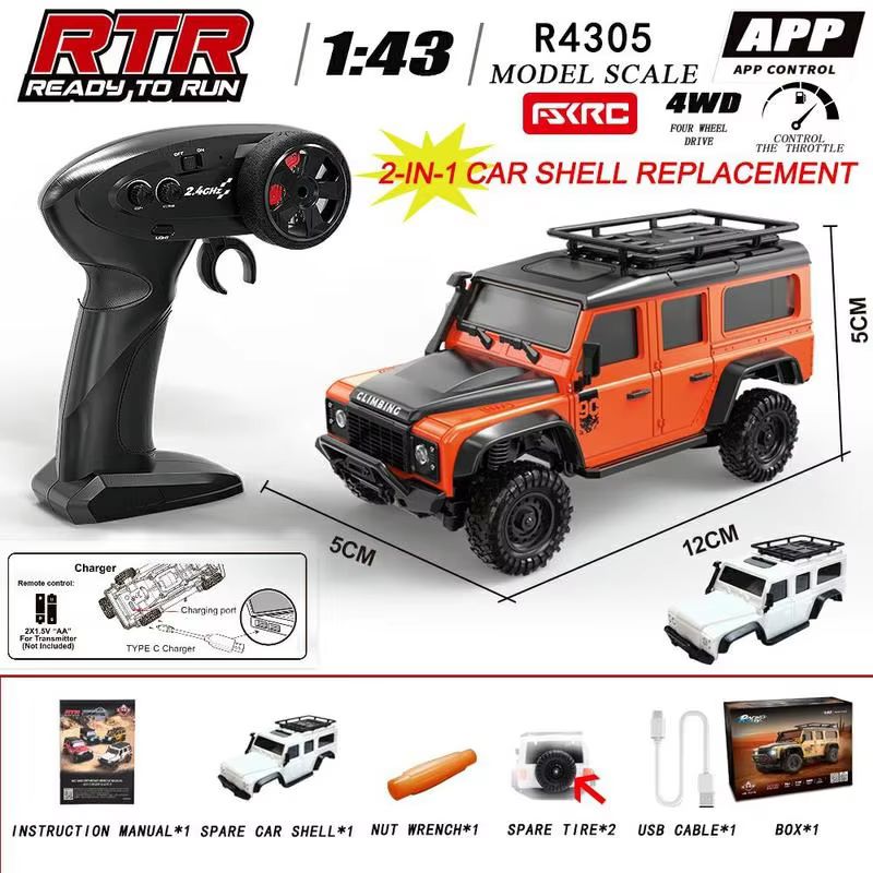 HuangBo 1:43 Maßstab 4WD RC Ro – Drone Vera Rc Bewertung und Preis